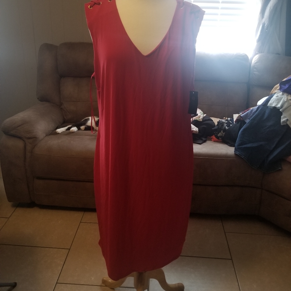 XXL red dress.